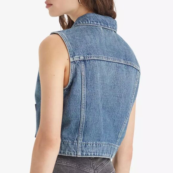 Levi's Utility Vest New Size Small - Picture 2 of 5